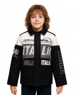 Boys Jacket Sporty Urban Black